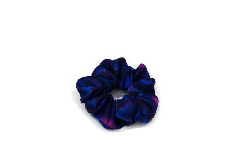 Galaxy Satin Scrunchies