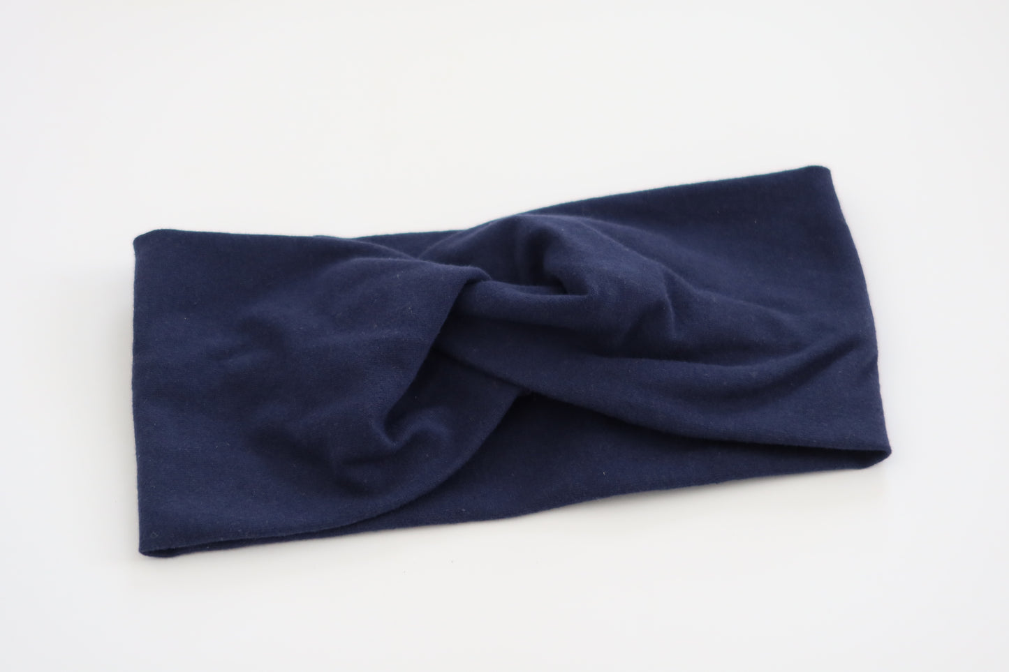 Navy Blue Knot Headband