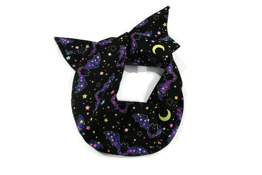 Spooky Nights and Bats Wire Headband