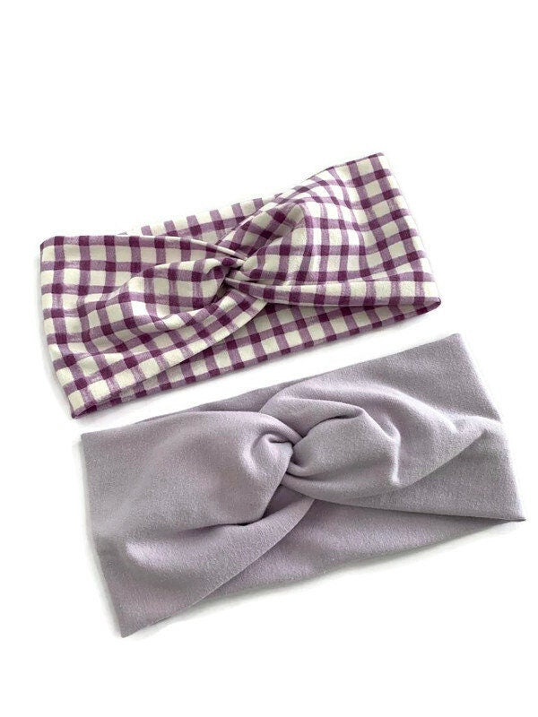 Light Purple Knot Headband