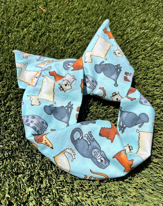 Happy Doggies Wire Headband
